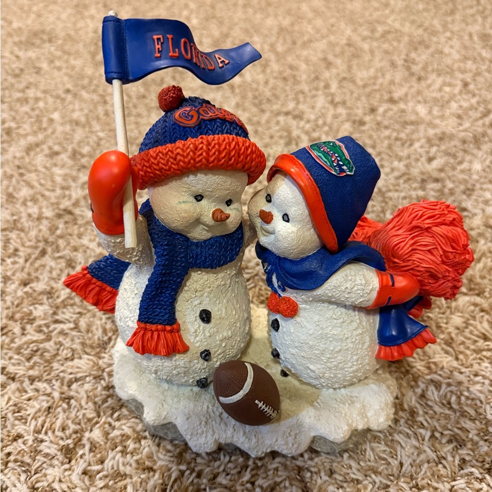 Ridgewood Collection Alice Loves Henry Florida Gators 2002 Snowman Figurine